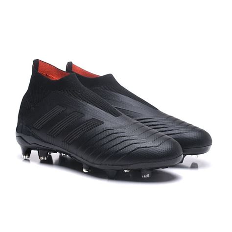 nike predator 18 futsal schwarz ohne knoten|black adidas predator cleats.